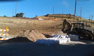 Stock pile